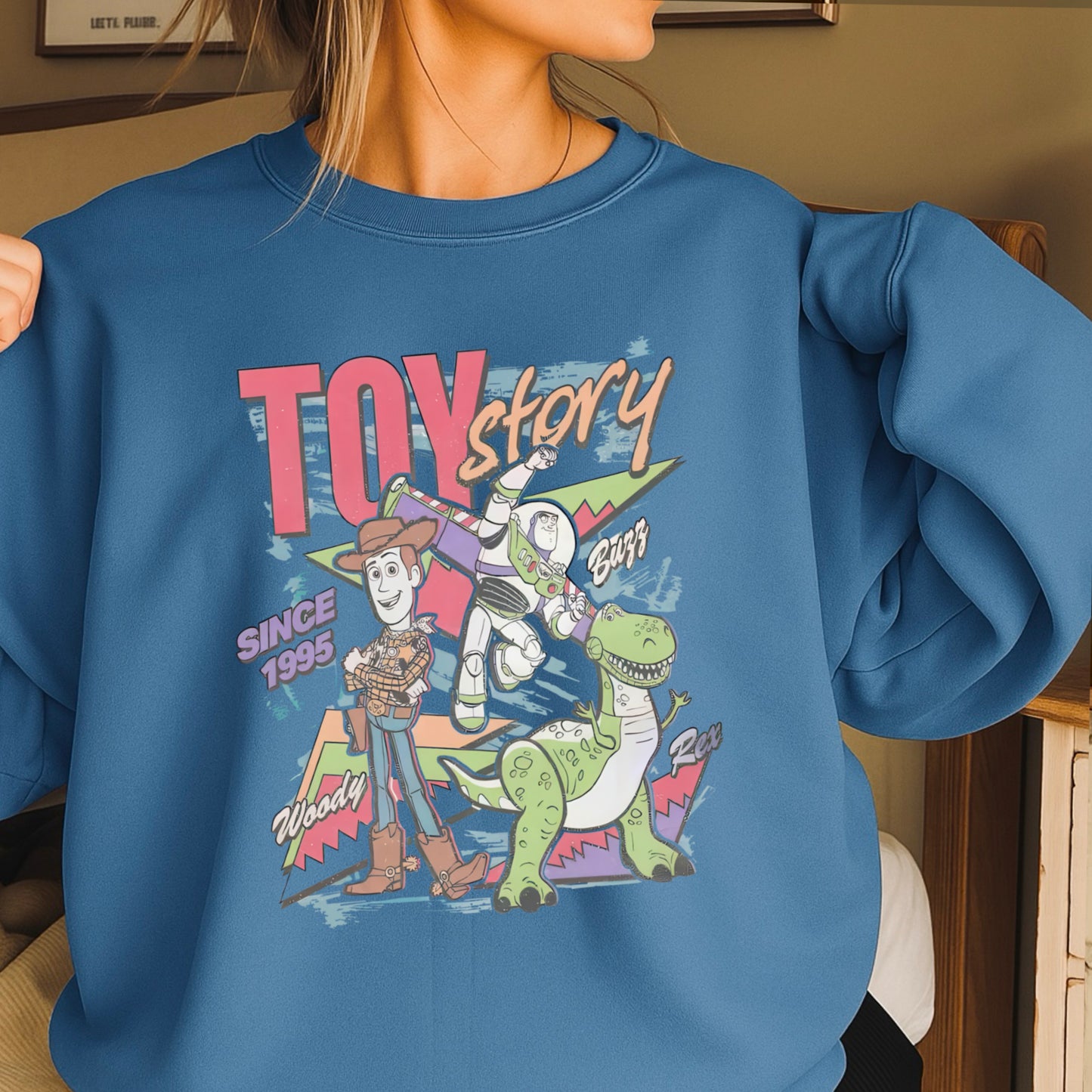 Retro 1995 Toy Version Crewneck Sweatshirt
