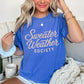 Sweater Weather Society Comfort Color Graphic Tee