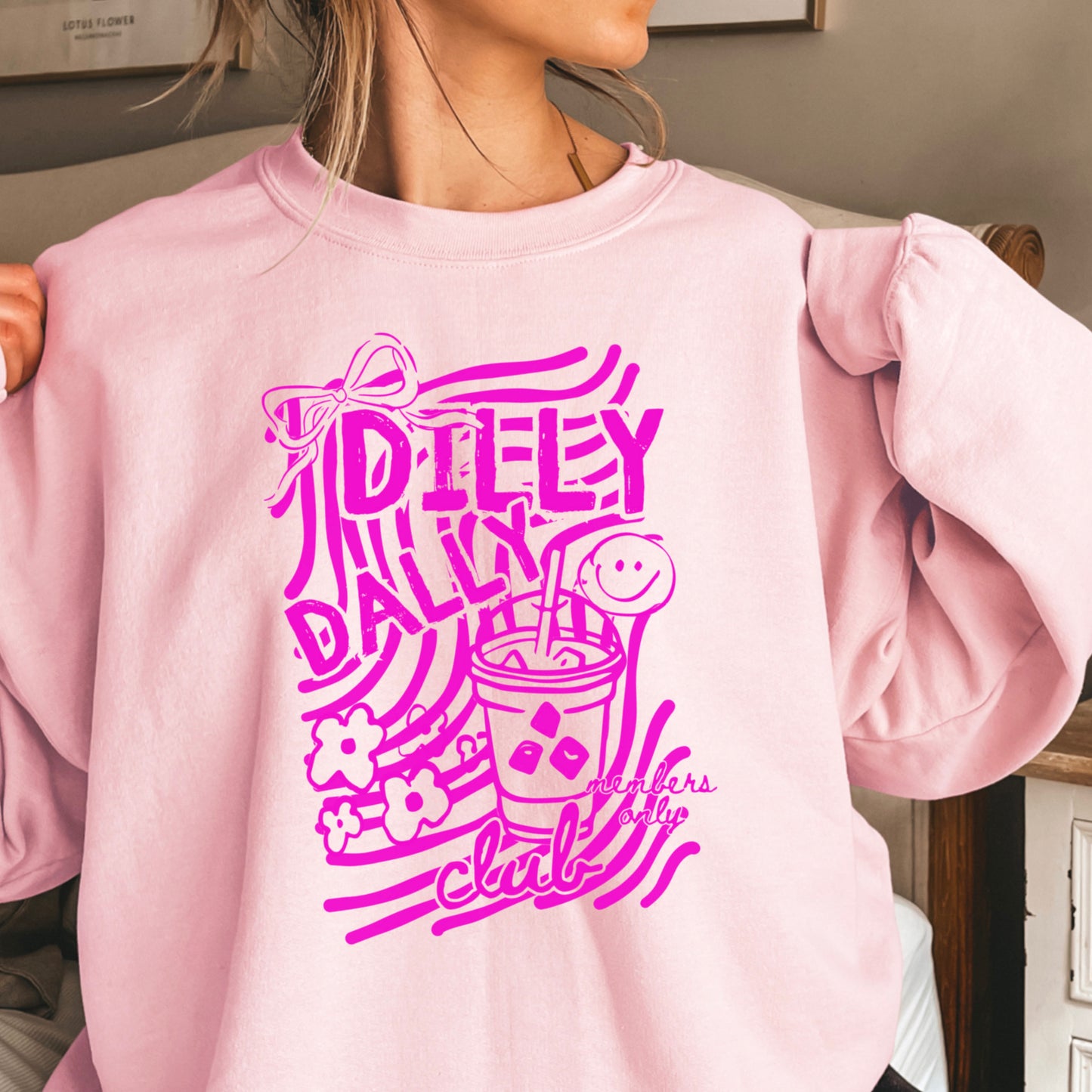 Dilly Dally Club Crewneck Sweatshirt
