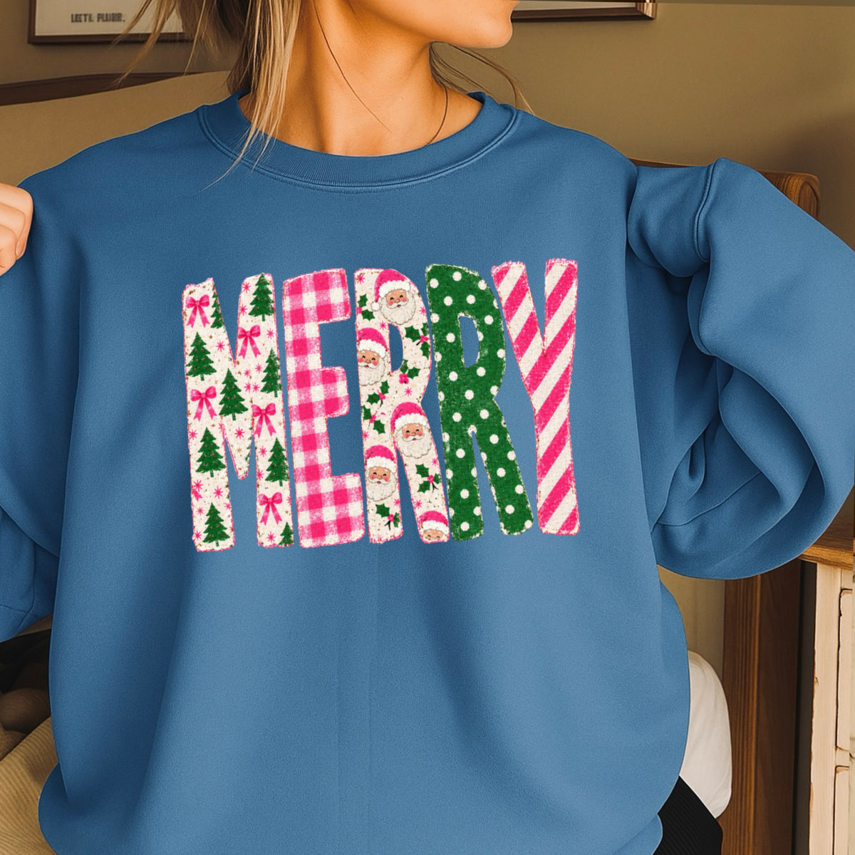 Merry Christmas Crewneck Sweatshirt
