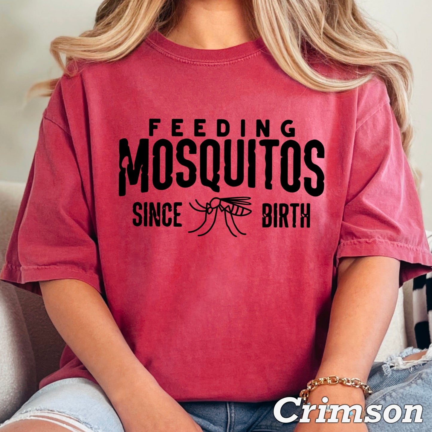 Feeding Mosquitoes Comfort Color Graphic Tee