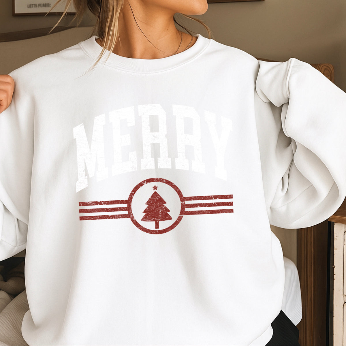 Merry Christmas Crewneck Sweatshirt