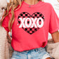 Xoxo Comfort Color Graphic Tee