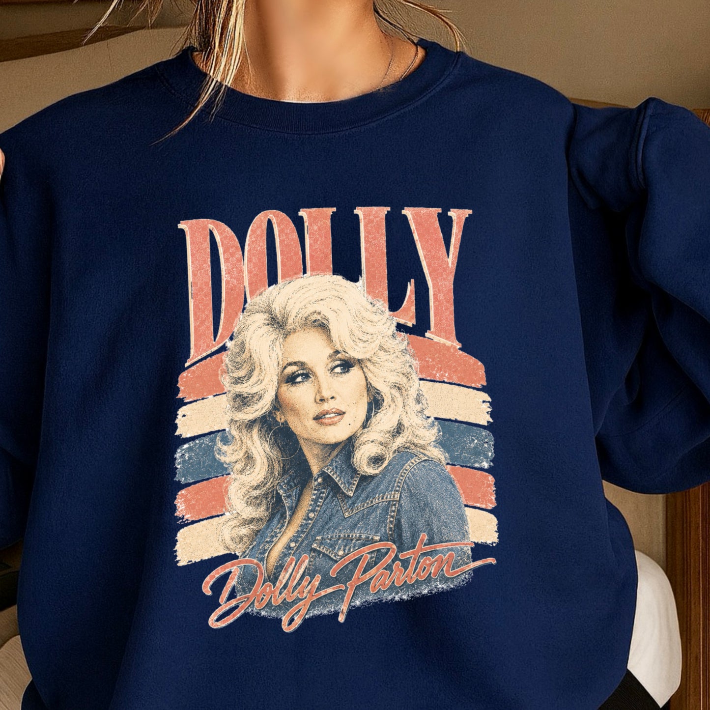 Retro Dolly Crewneck Sweatshirt