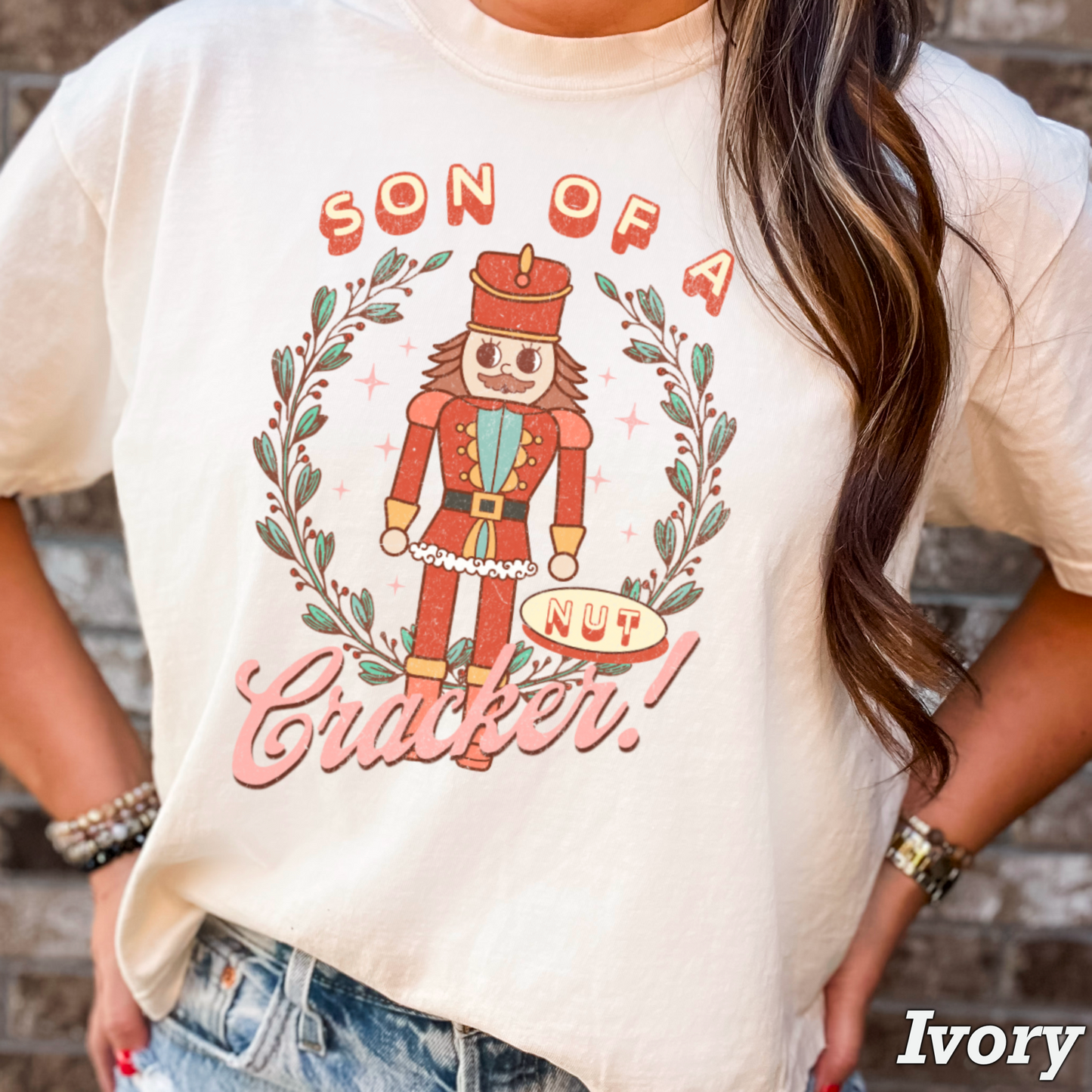 Son Of A Nutcracker Comfort Color Graphic Tee
