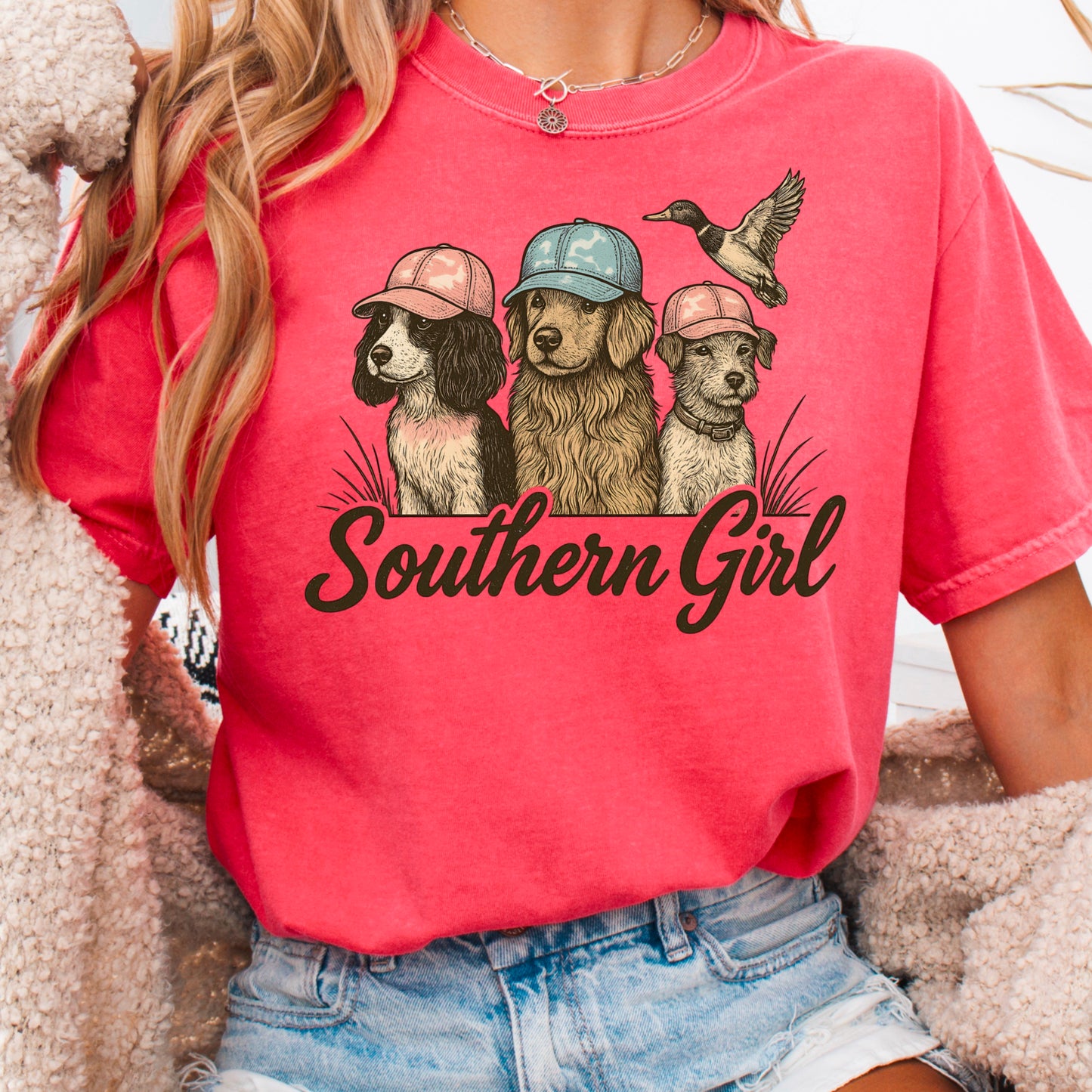 Southern Girl Comfort Color Graphic Tee