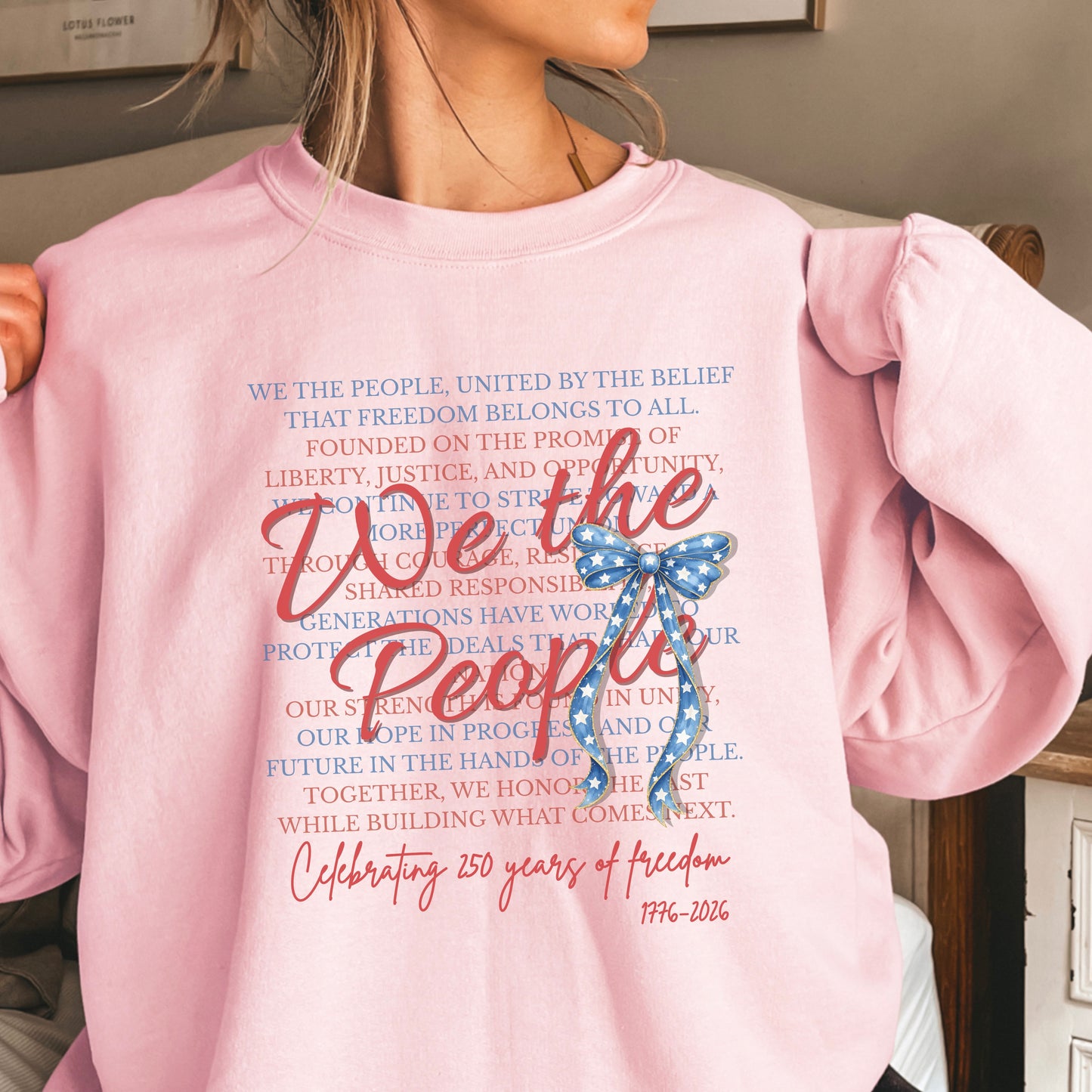 We The People Crewneck Sweatshirt