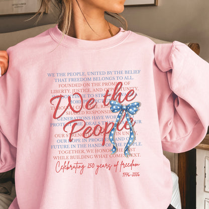 We The People Crewneck Sweatshirt