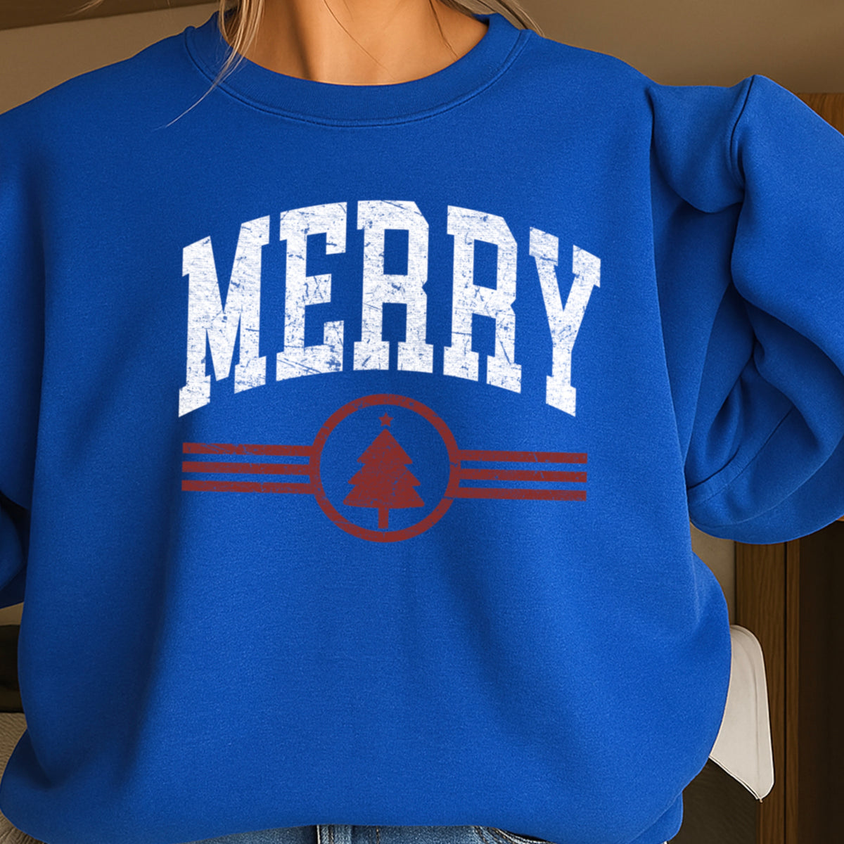 Merry Christmas Crewneck Sweatshirt