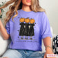 Meet Me At The Pumpkin Patch Halloween Comfort Color Graphic Tee