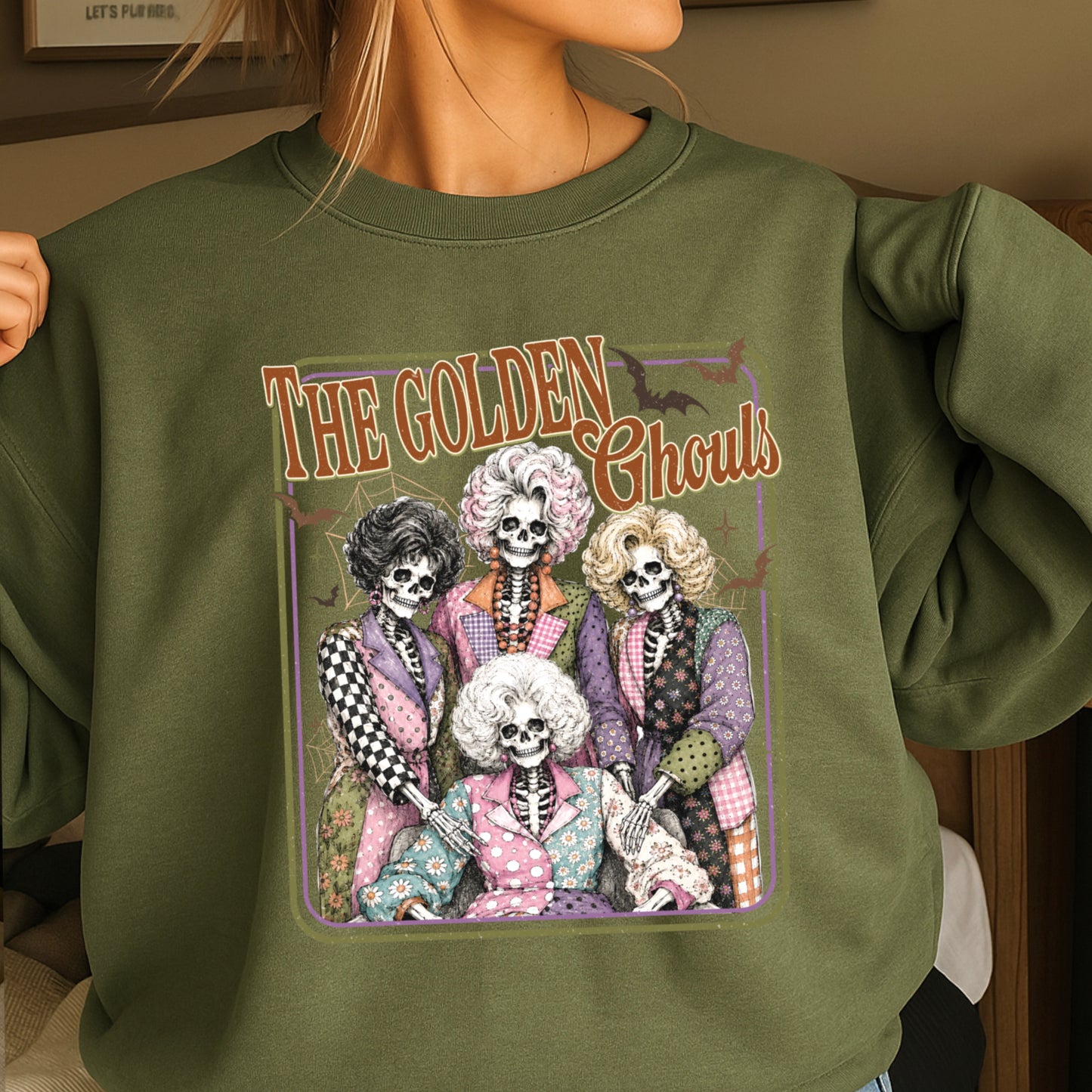 The Golden Ghouls Crewneck Sweatshirt