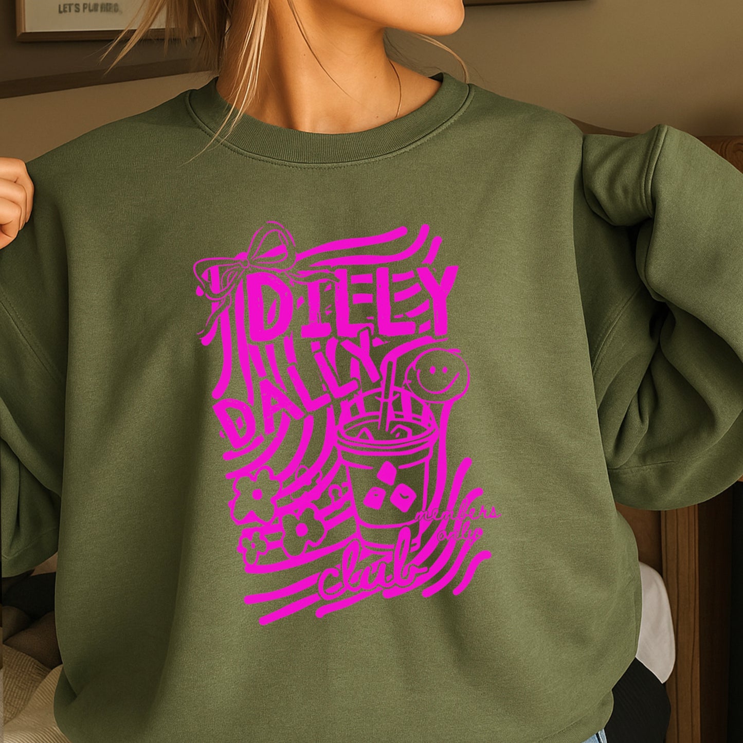 Dilly Dally Club Crewneck Sweatshirt