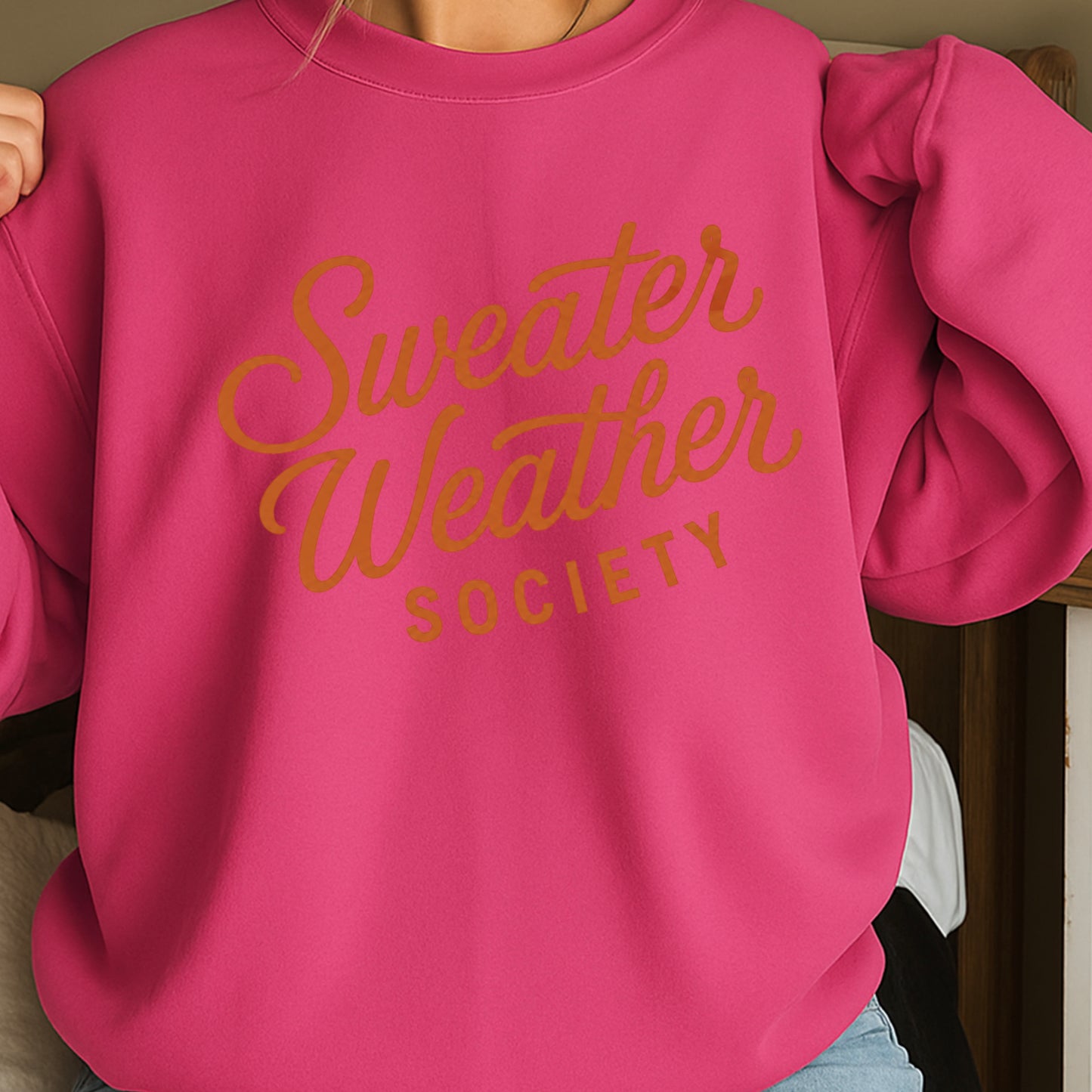Sweater Weather Society Crewneck Sweatshirt