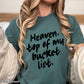 Heaven Top Of My Bucket List Comfort Color Graphic Tee