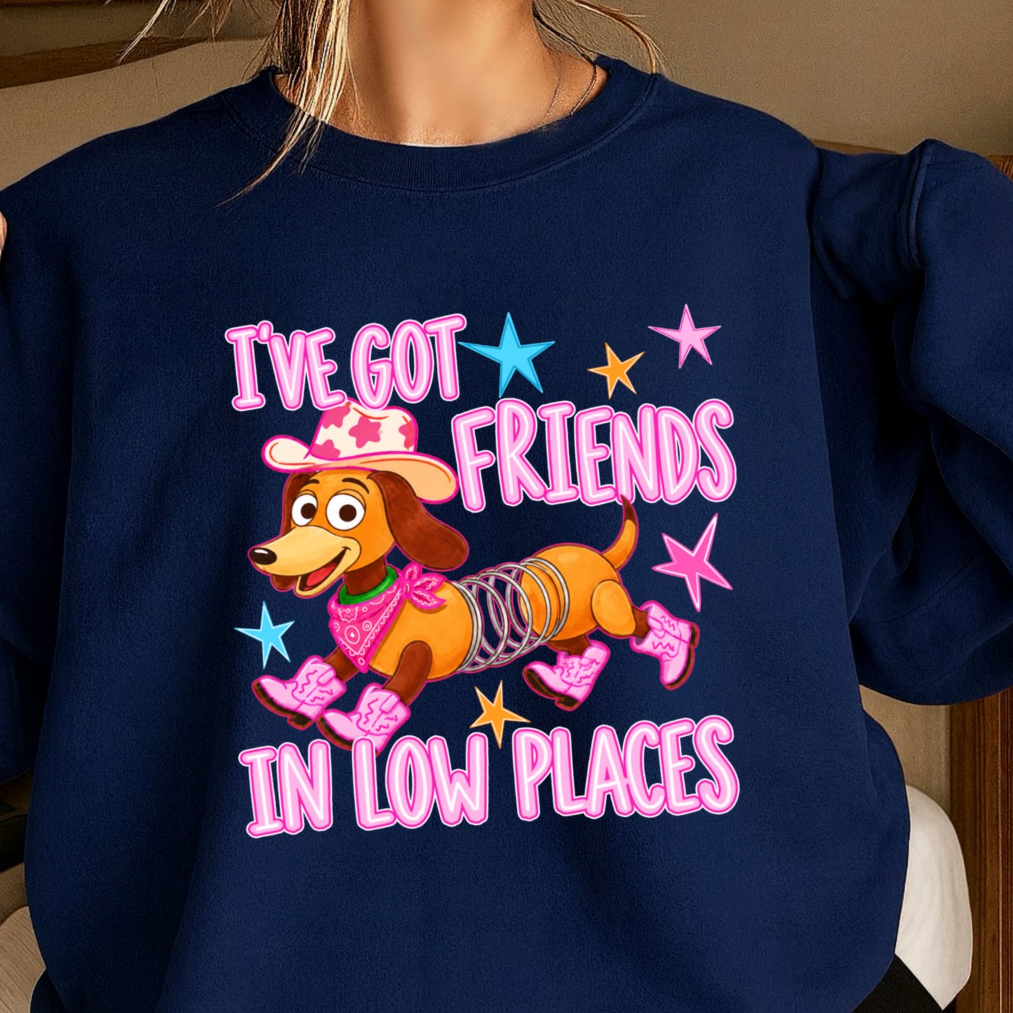 I’ve Got Friends In Low Places Toy Crewneck Sweatshirt