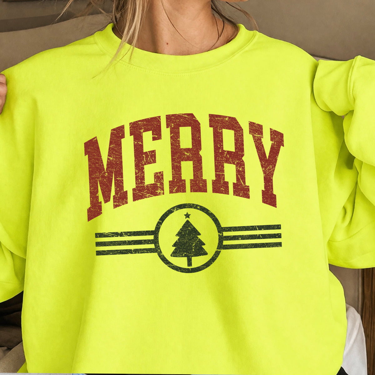 Merry Christmas Crewneck Sweatshirt