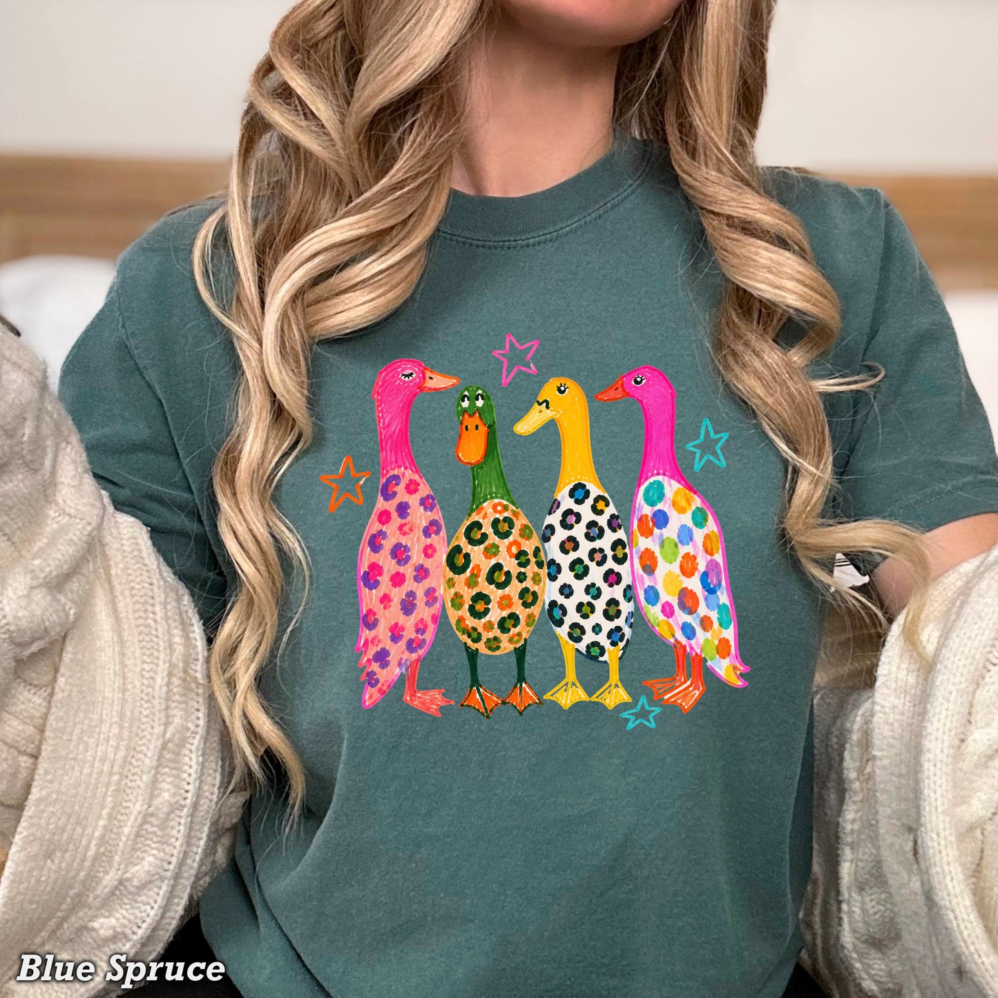 Mallard Ducks Comfort Color Graphic Tee