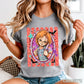 Horror Film Character Halloween Comfort Color Graphic Tee