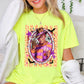 Horror Film Character Halloween Comfort Color Graphic Tee