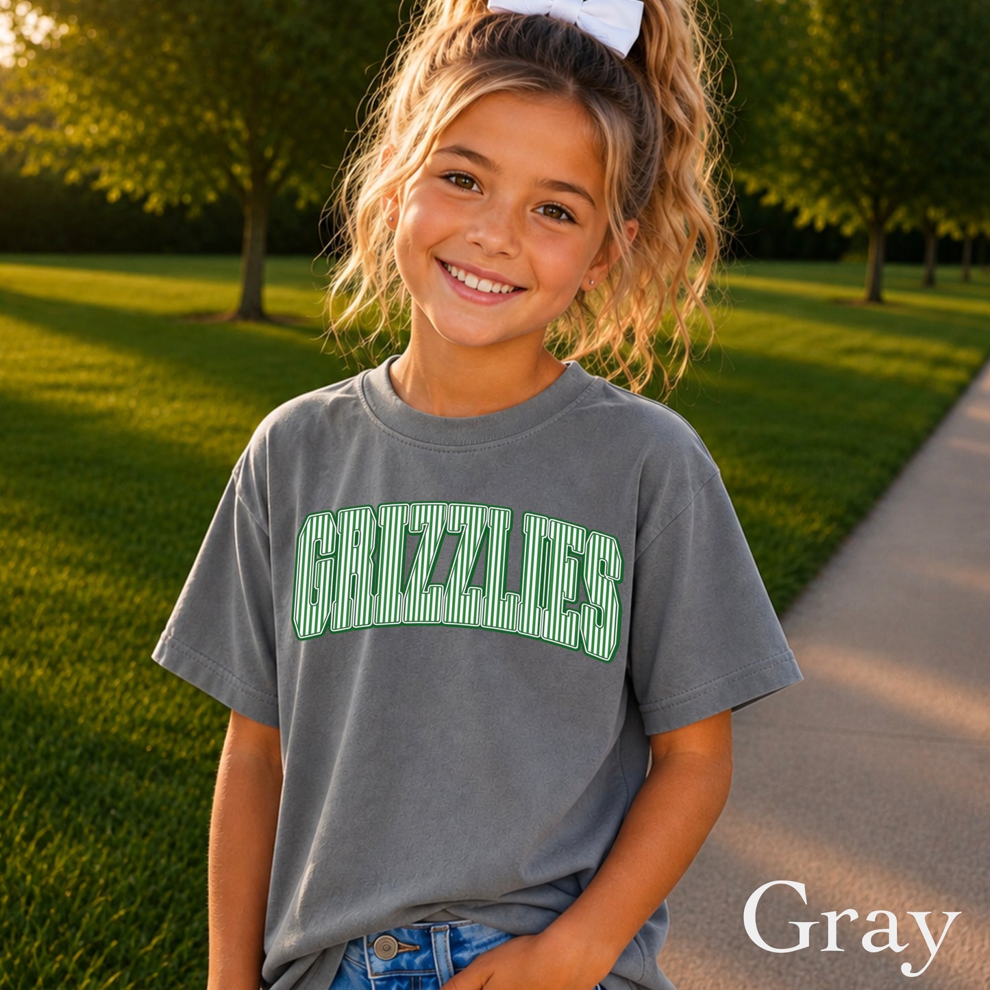 Grizzlies Youth Comfort Color T-Shirt