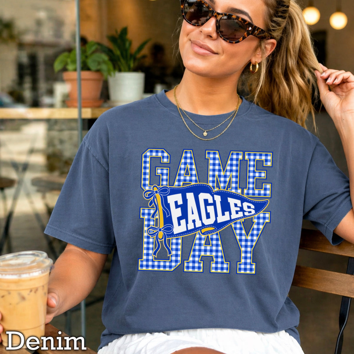 Eagles  Comfort Color Graphic Tee