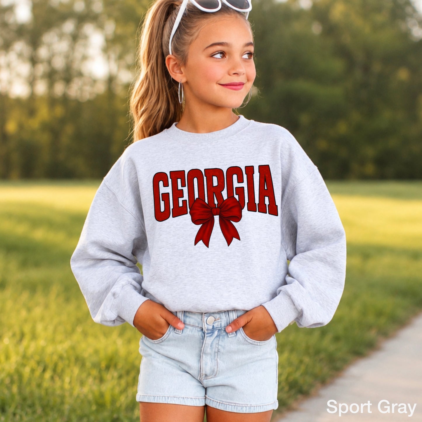 Georgia Youth Crewneck Sweatshirt