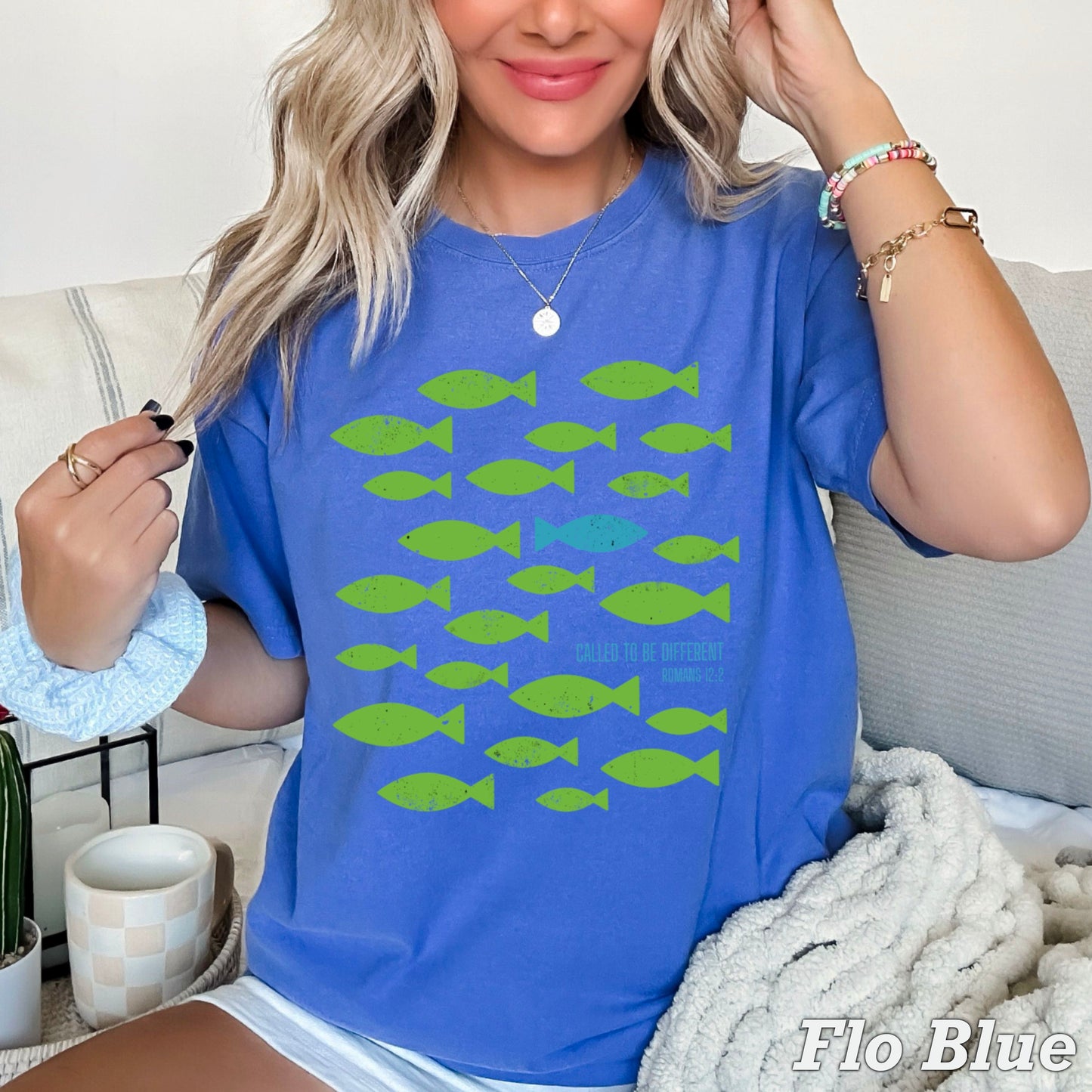 Called To Be Different Christian Comfort Color Graphic Tee