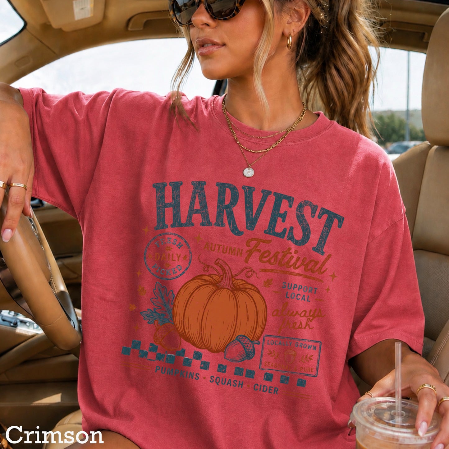 Harvest Festival Comfort Color Graphic Tee