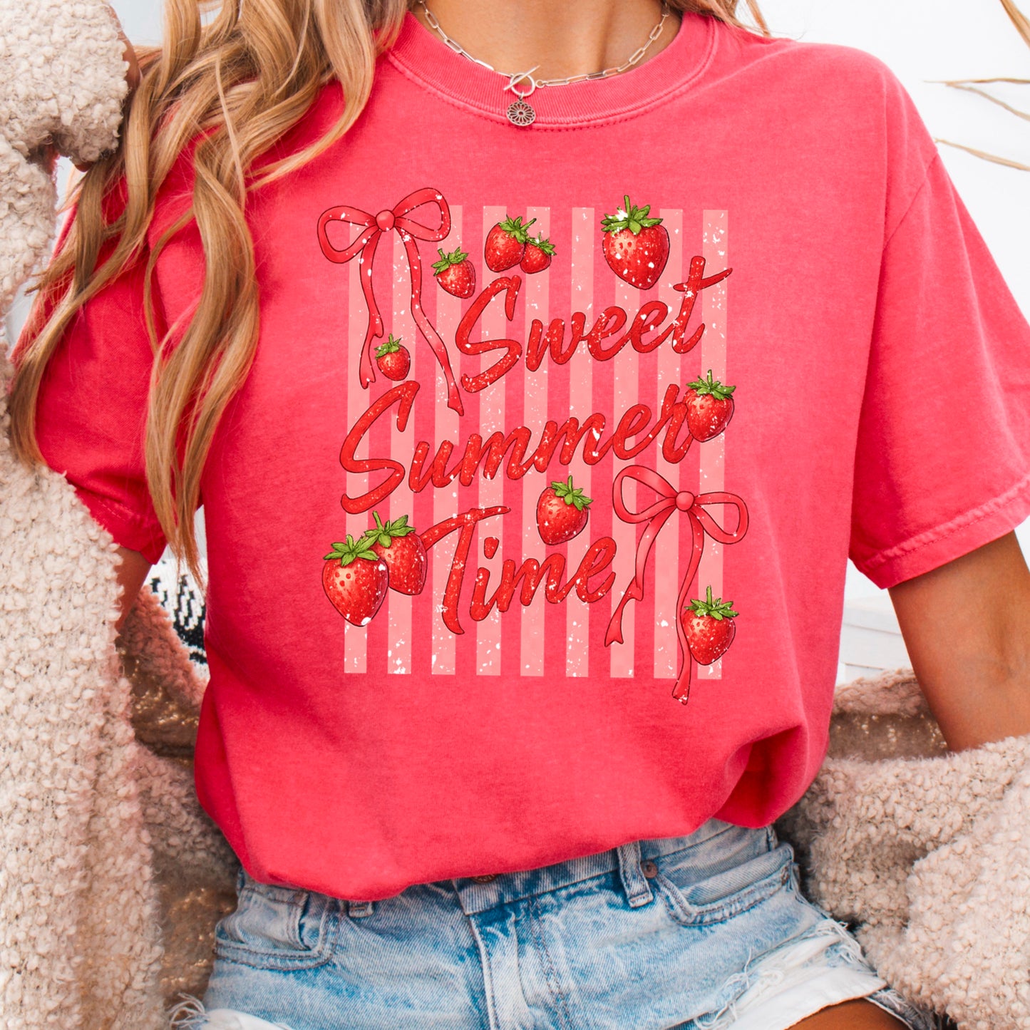 Sweet Summertime Comfort Color Graphic Tee