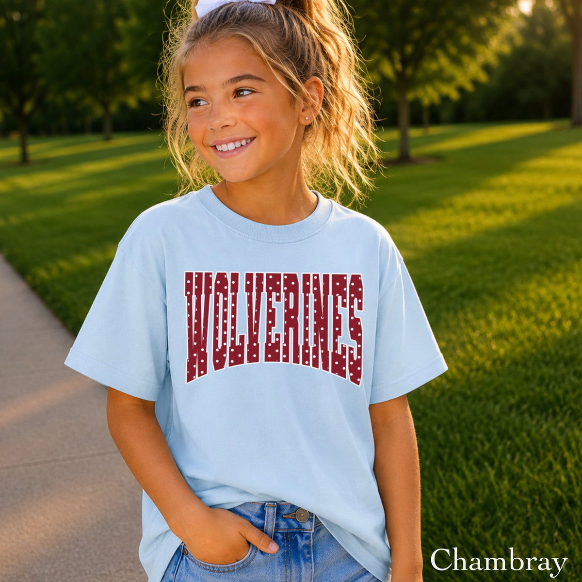 Wolverines Youth Comfort Color T-Shirt