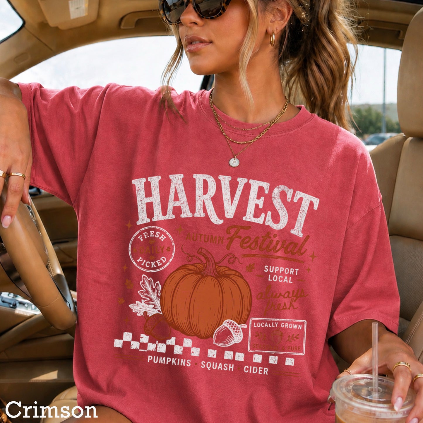 Harvest Festival Comfort Color Graphic Tee