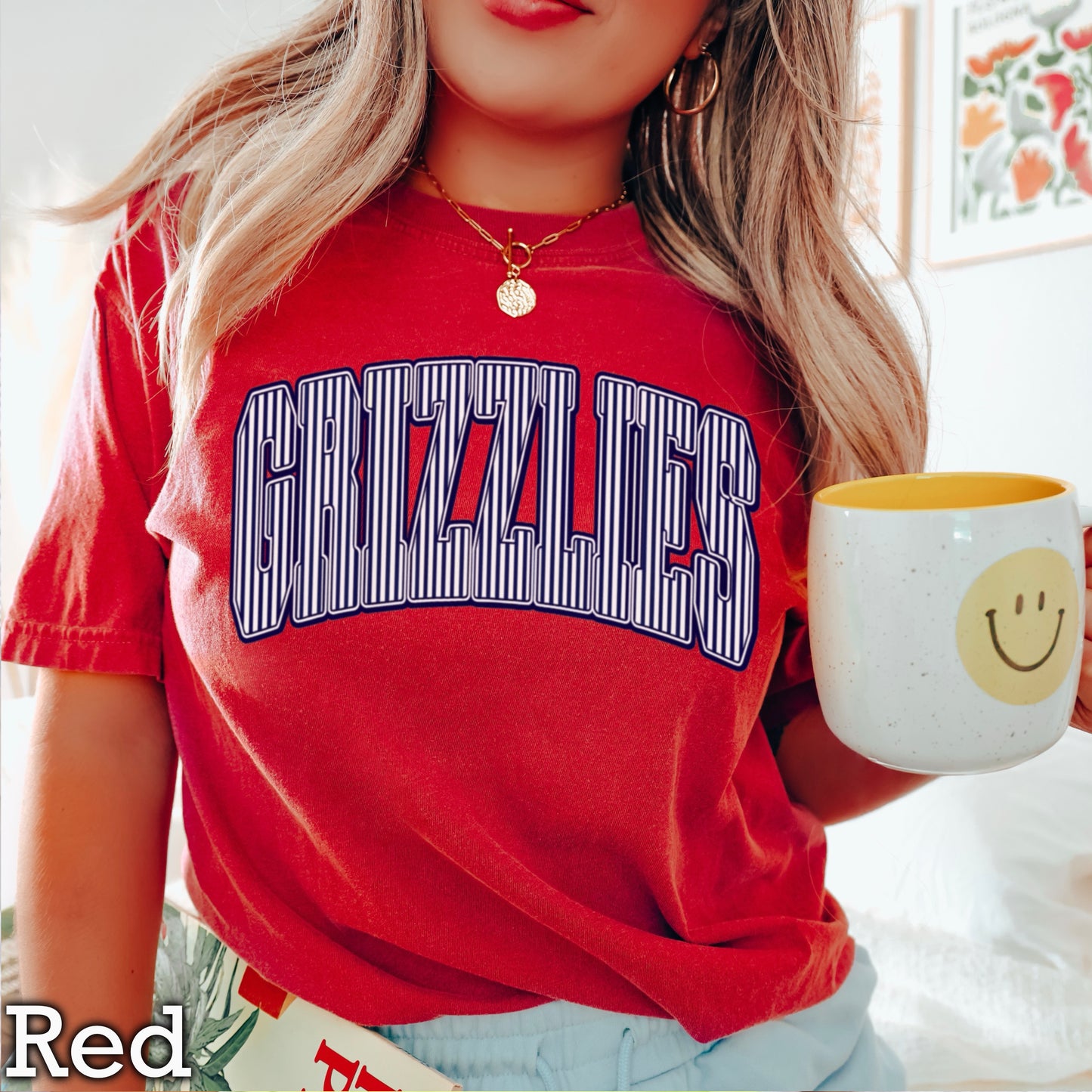 Grizzlies Comfort Color Graphic Tee