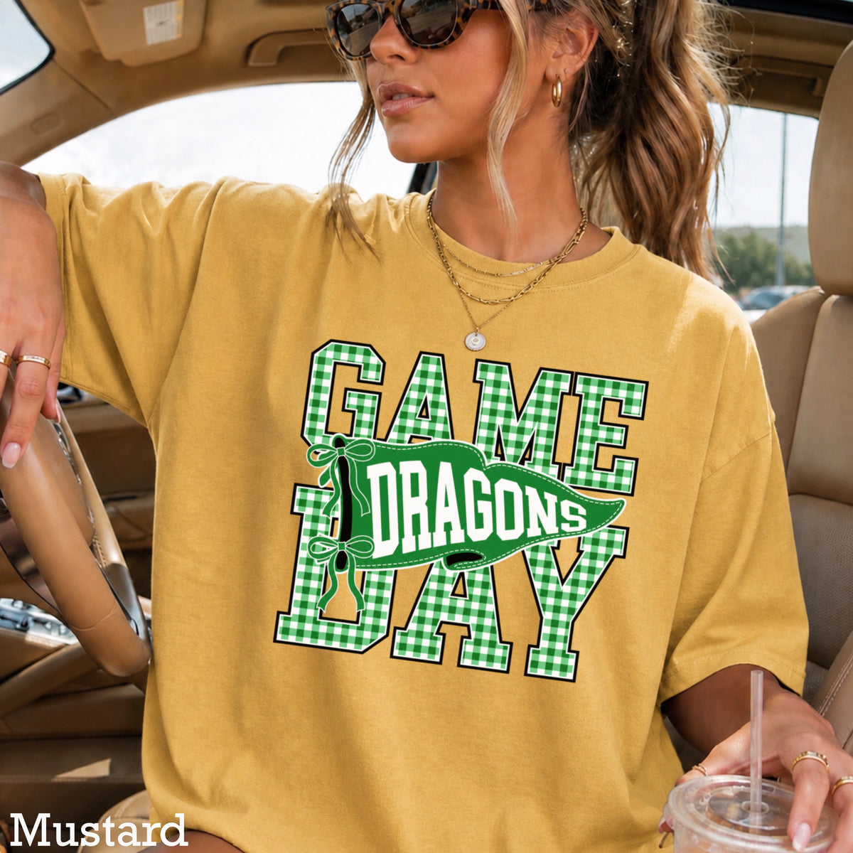 Dragons Comfort Color Graphic Tee