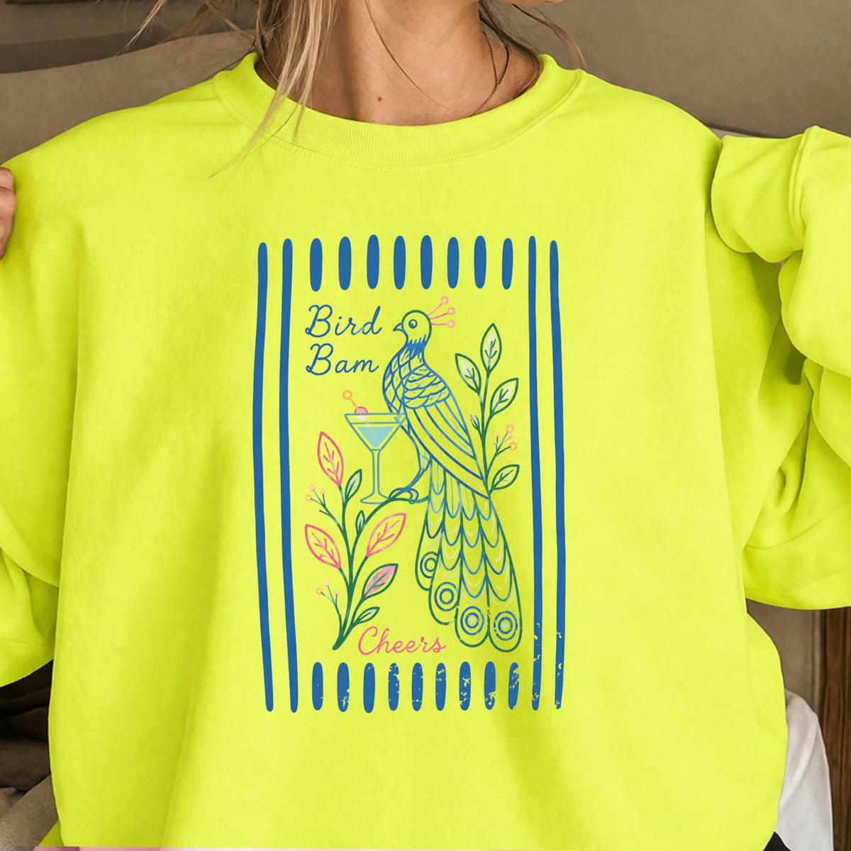 Mahjong Bam Bird Sweatshirt