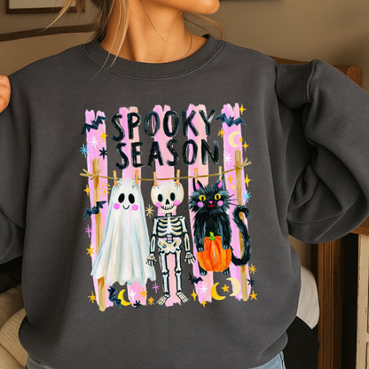 Spooky Season Halloween Crewneck Sweatshirt