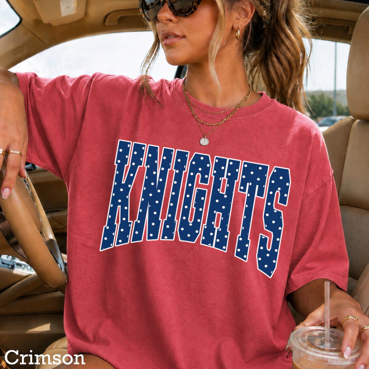 Knights Comfort Color Graphic Tee