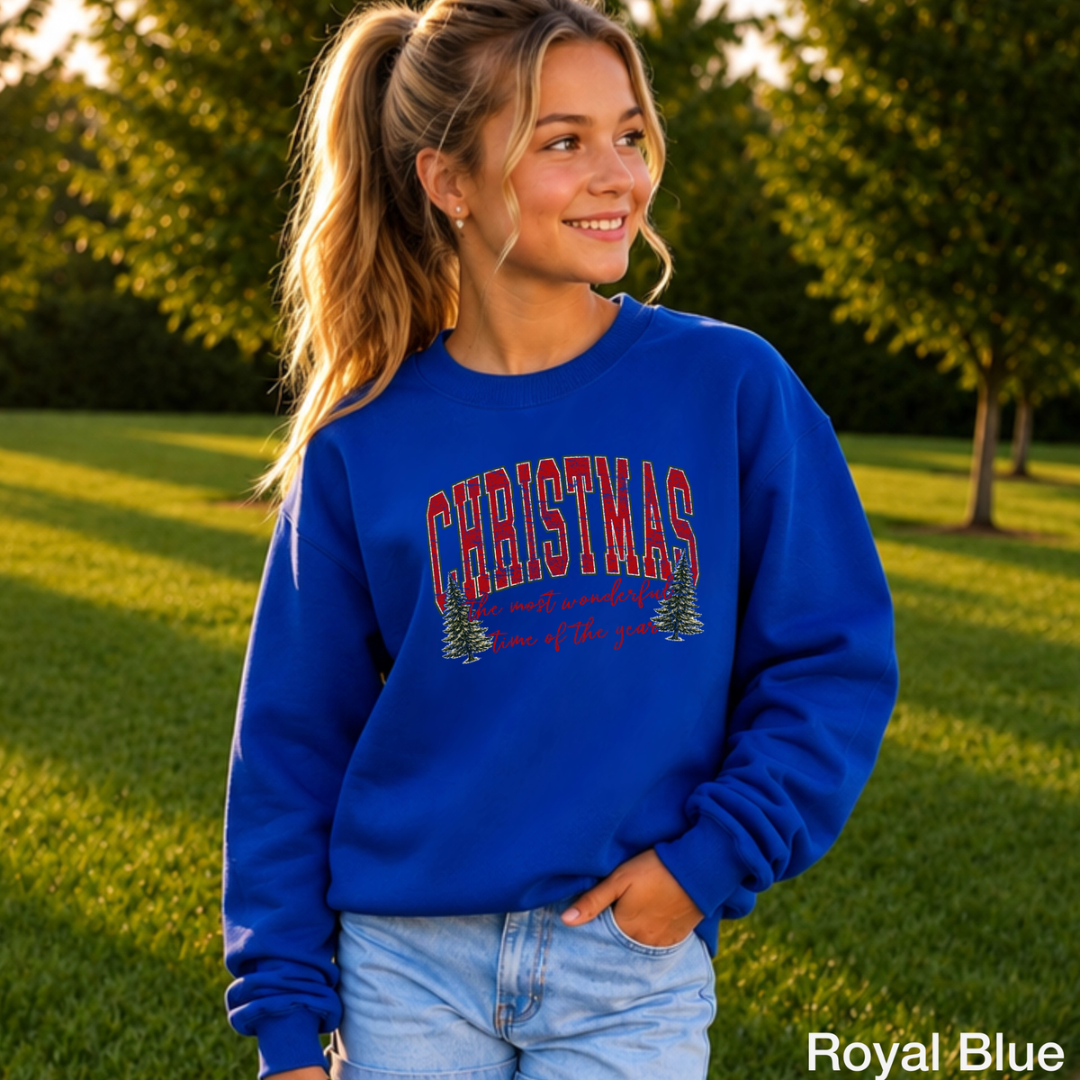 It's The Most Wonderful Time Of The Year Christmas Youth Crewneck Sweatshirt