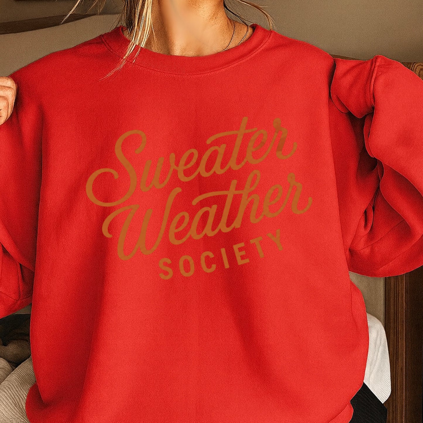 Sweater Weather Society Crewneck Sweatshirt