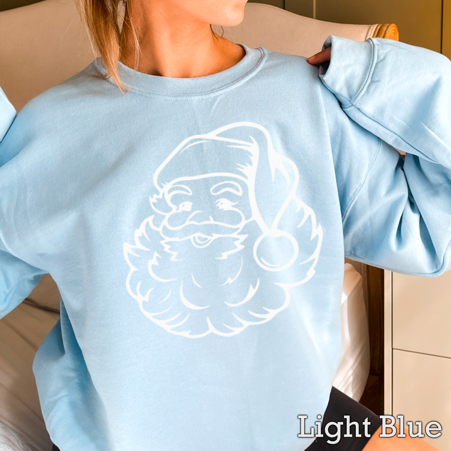 Vintage Santa Crewneck Sweatshirt