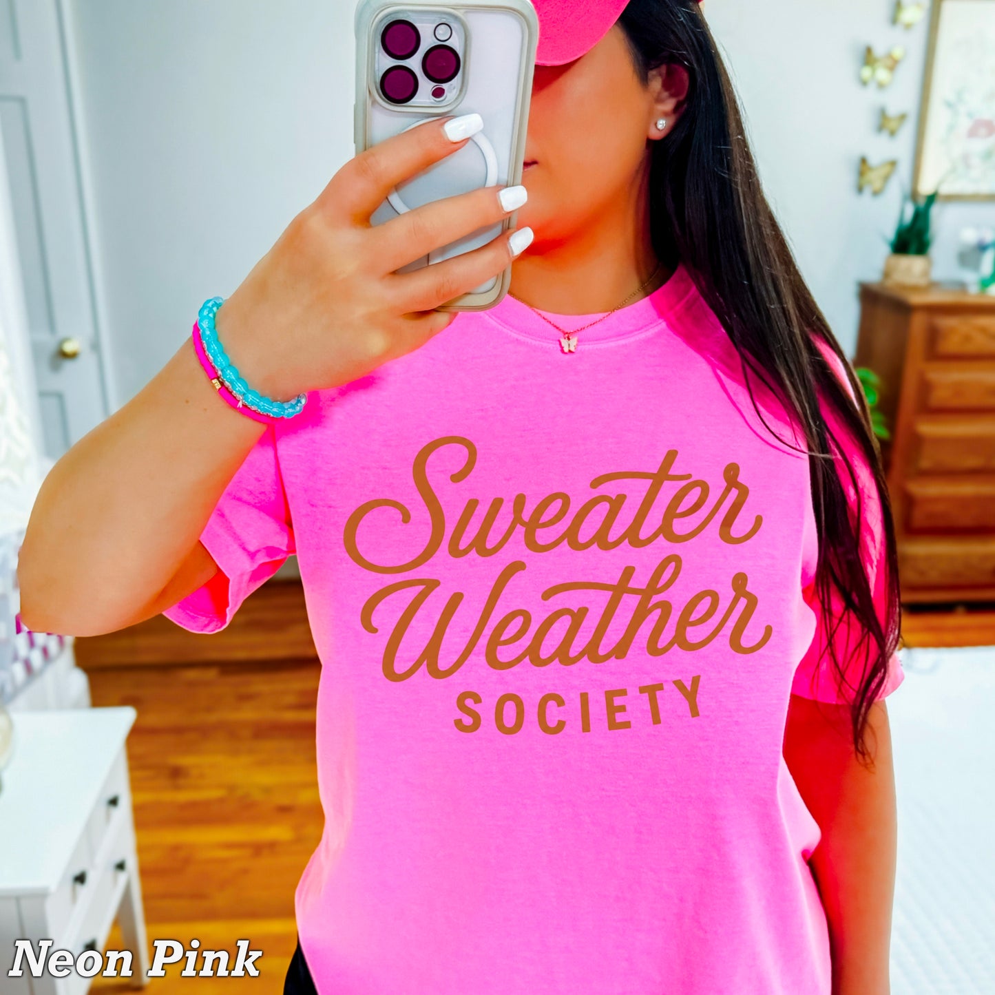 Sweater Weather Society Comfort Color Graphic Tee
