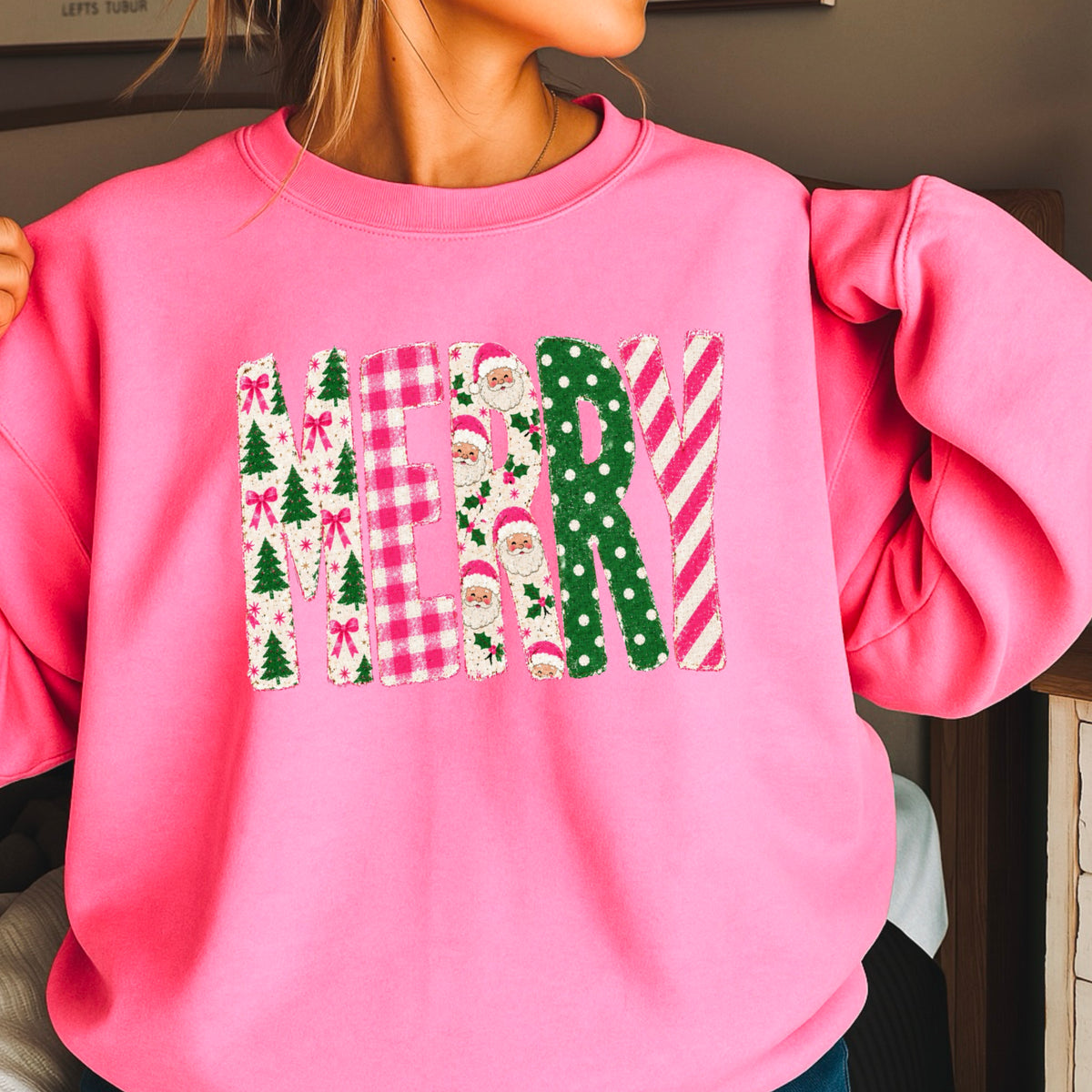 Merry Christmas Crewneck Sweatshirt