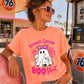 Breast Cancer Is Boo-Sheet Comfort Color Graphic Tee