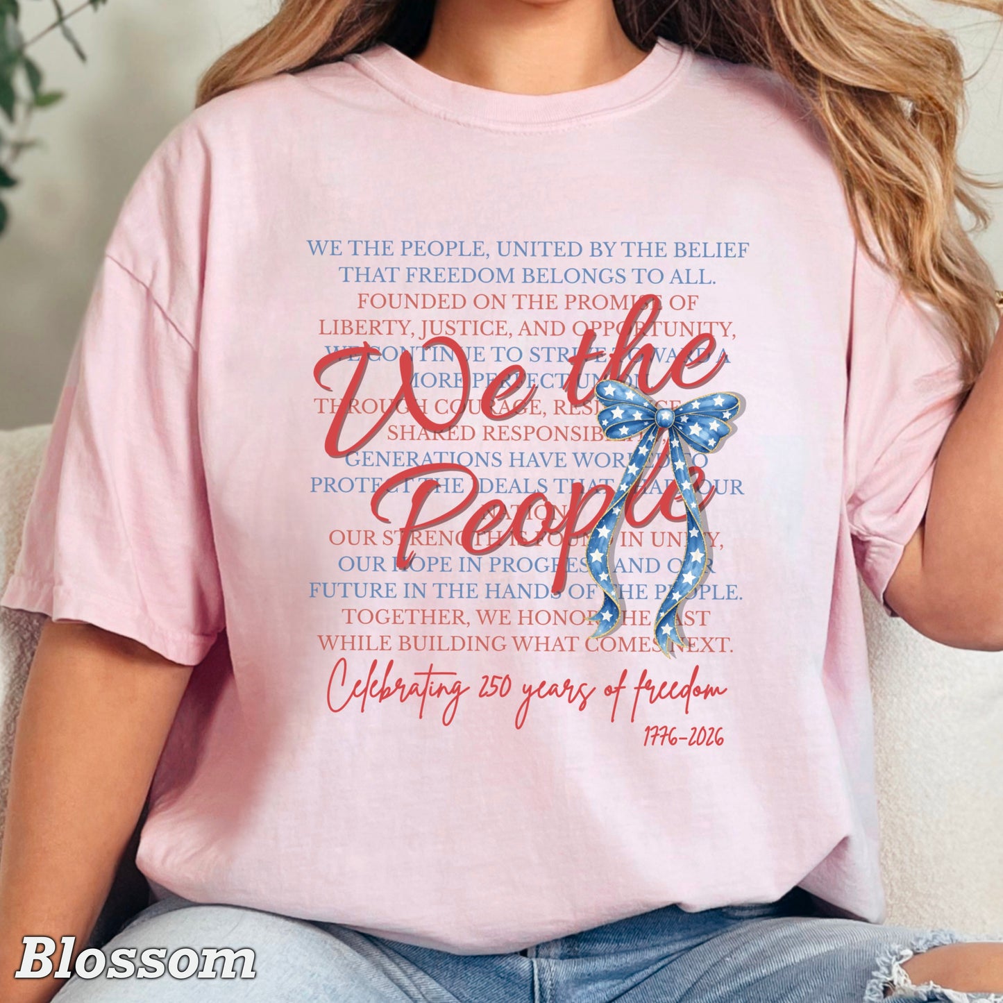 We The People Comfort Color Graphic Tee