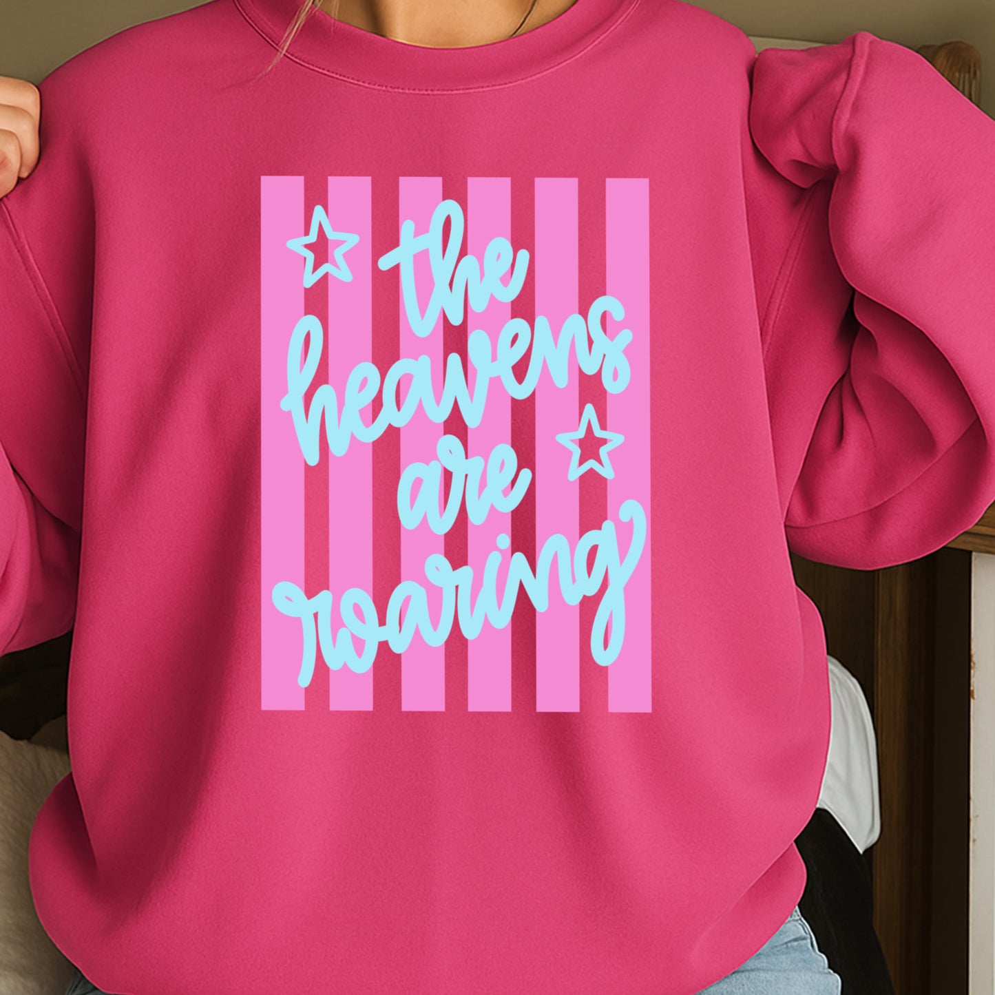 The Heaven’s Are Roaring Crewneck Sweatshirt