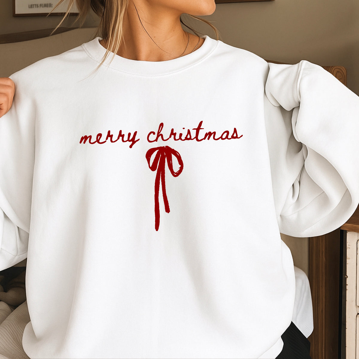 Merry Christmas Crewneck Sweatshirt