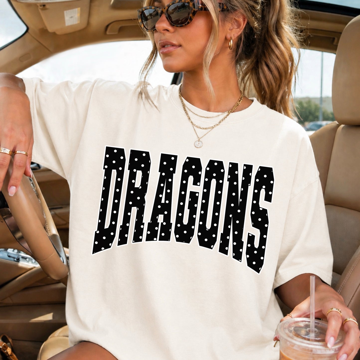 Dragons Comfort Color Graphic Tee