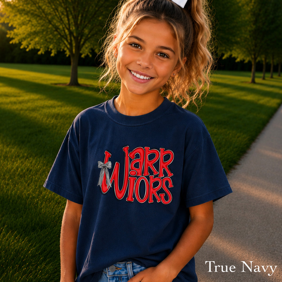 Warriors Youth Comfort Color T-Shirt