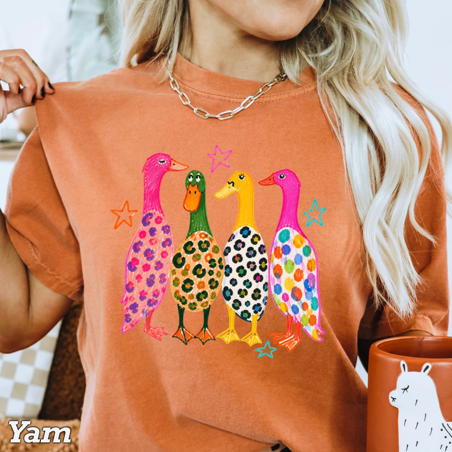 Mallard Ducks Comfort Color Graphic Tee