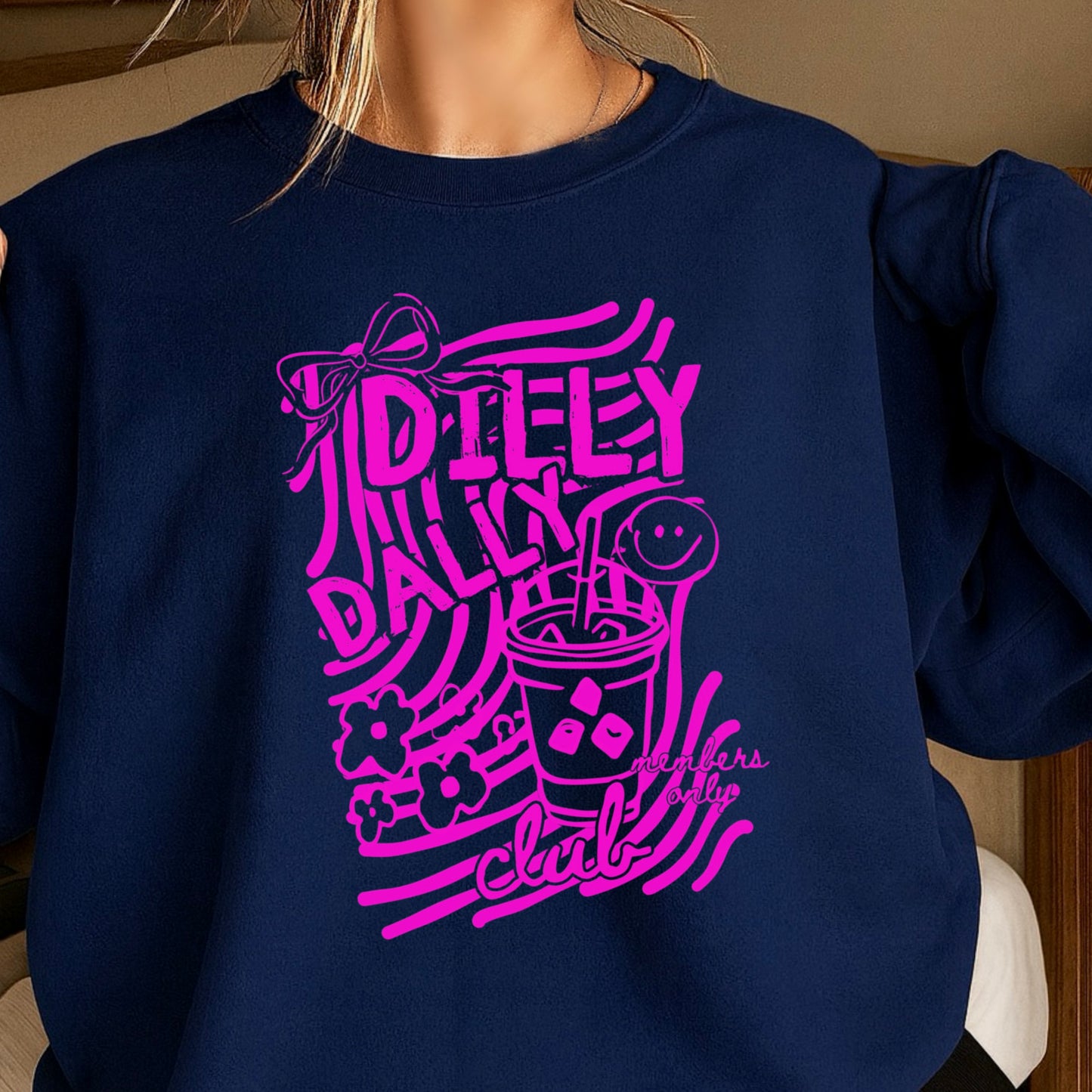 Dilly Dally Club Crewneck Sweatshirt