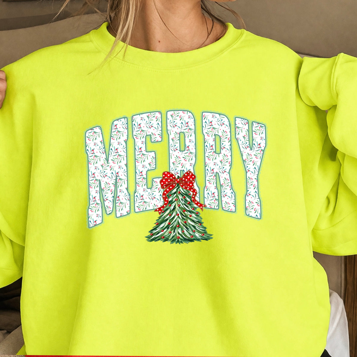 Merry Christmas Crewneck Sweatshirt